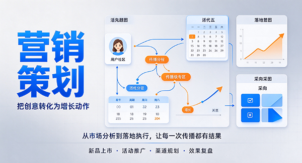 沙依巴克区营销策划